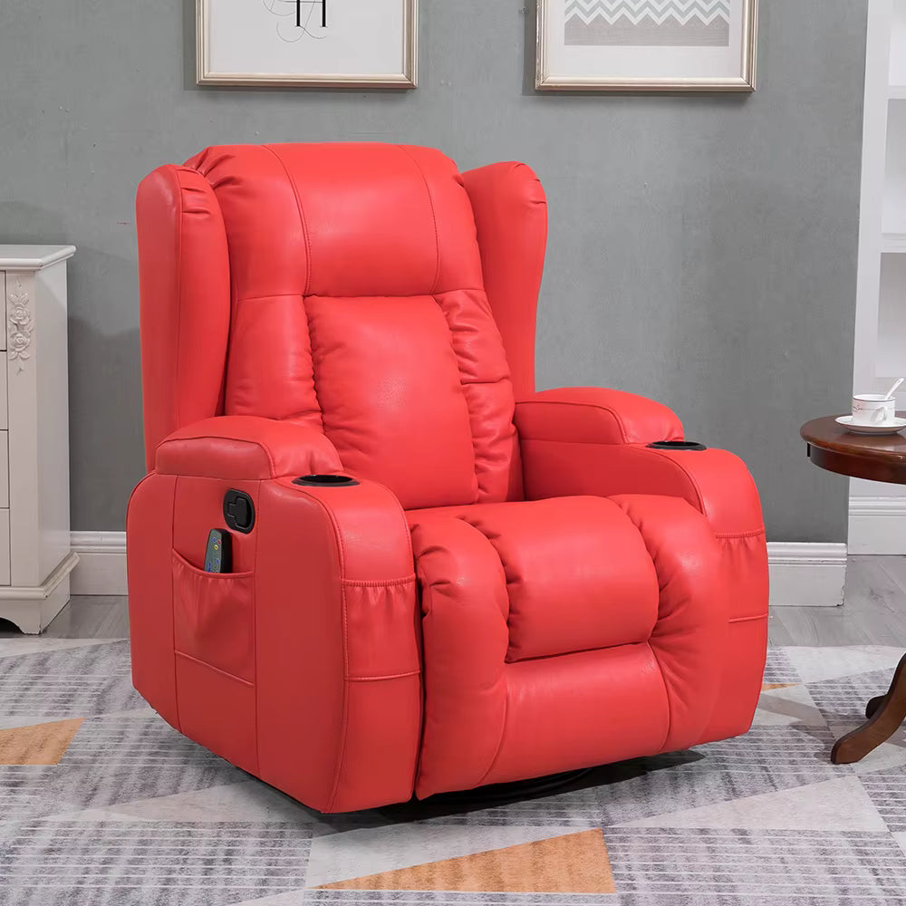 Electric Leather Recliner Sofa Chair