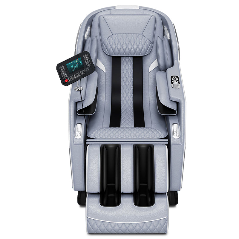 White Luxury Zero-Gravity Massage Chair